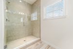 Large walk-in Shower in the Master Bath
